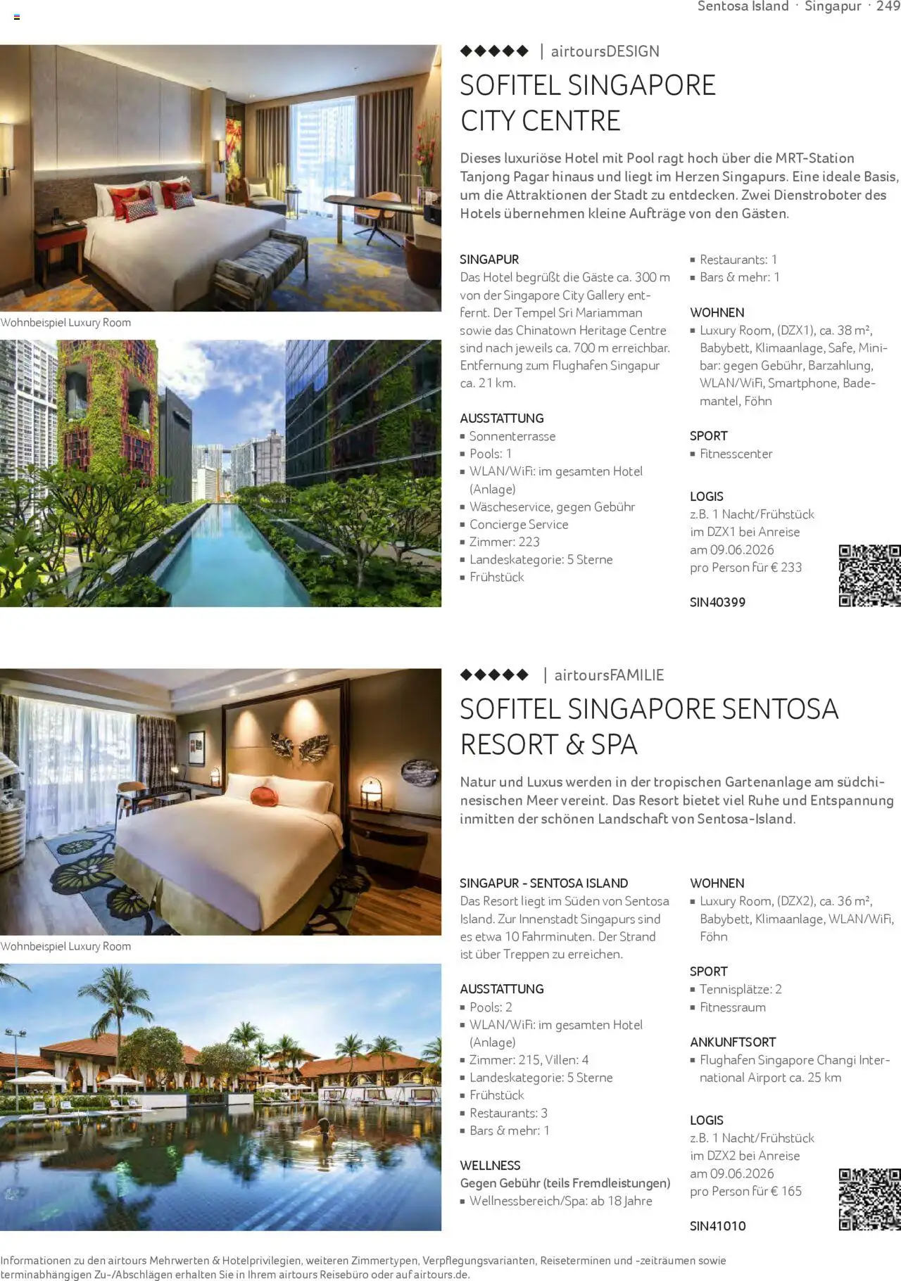 TUI airtours Katalog  Erstklassige Fernreisen 2025/26 - Seite 249 - gültig ab 01.11.2025