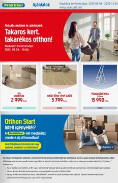 Előnézet Praktiker Akciós újság érvényes 2025.09.04.-tól