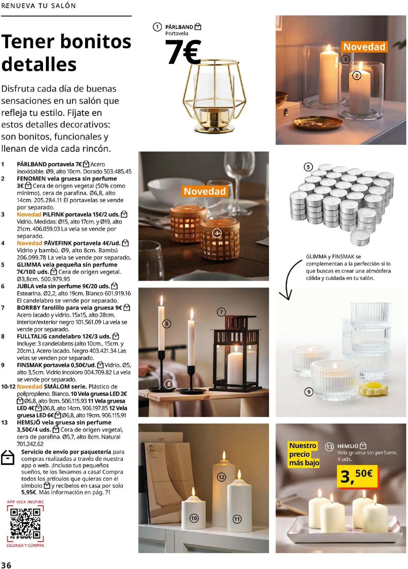 Catálogo IKEA Accesorios y decoración - Página de 36 - Válido desde 01/02/2026