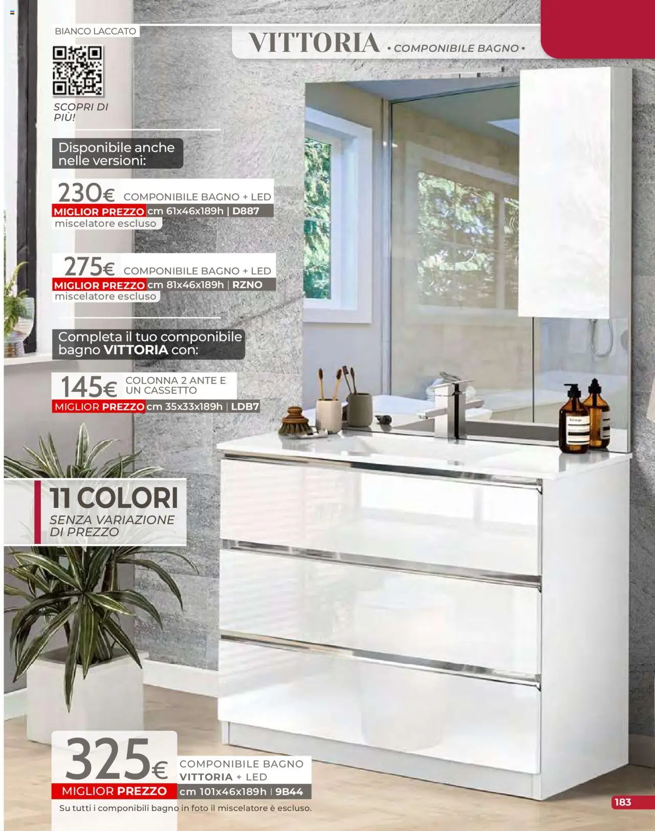 Volantino Mondo Convenienza	 - pagina 185 - valido dal 09/09/2025