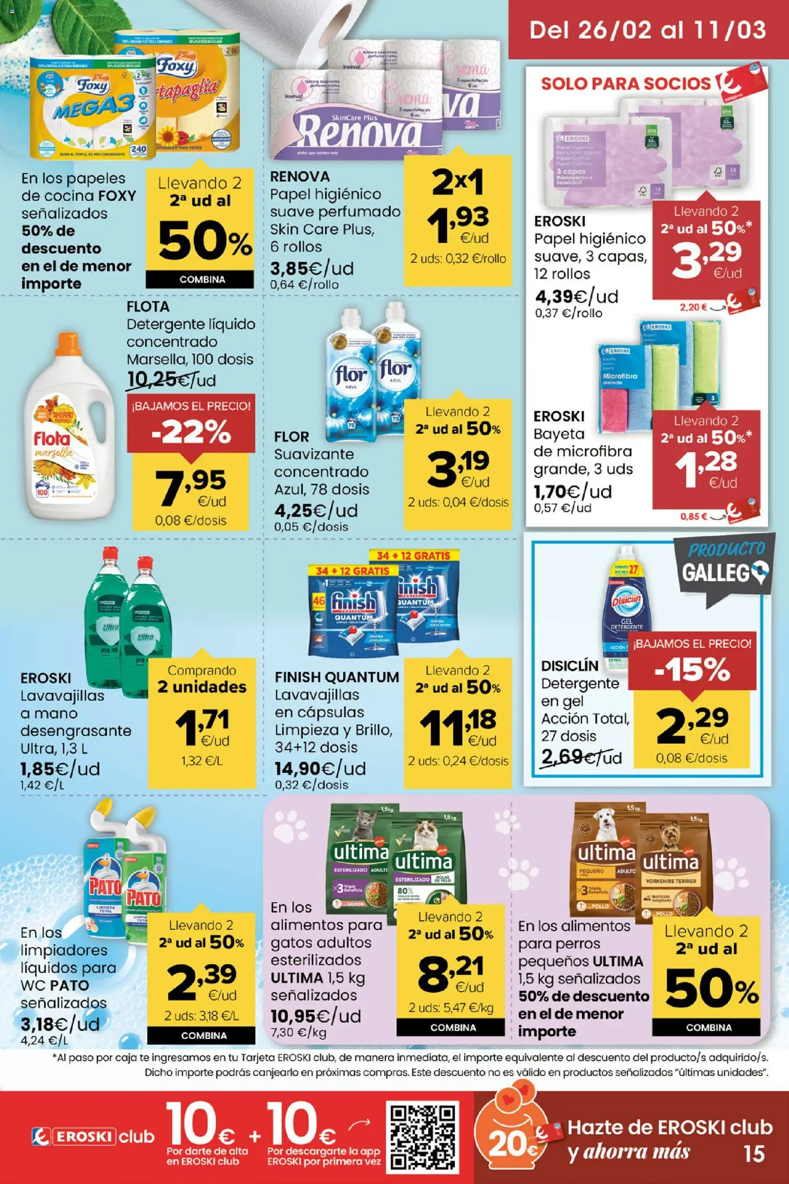 Eroski folleto - Página de 15 - Válido desde 26/02/2026