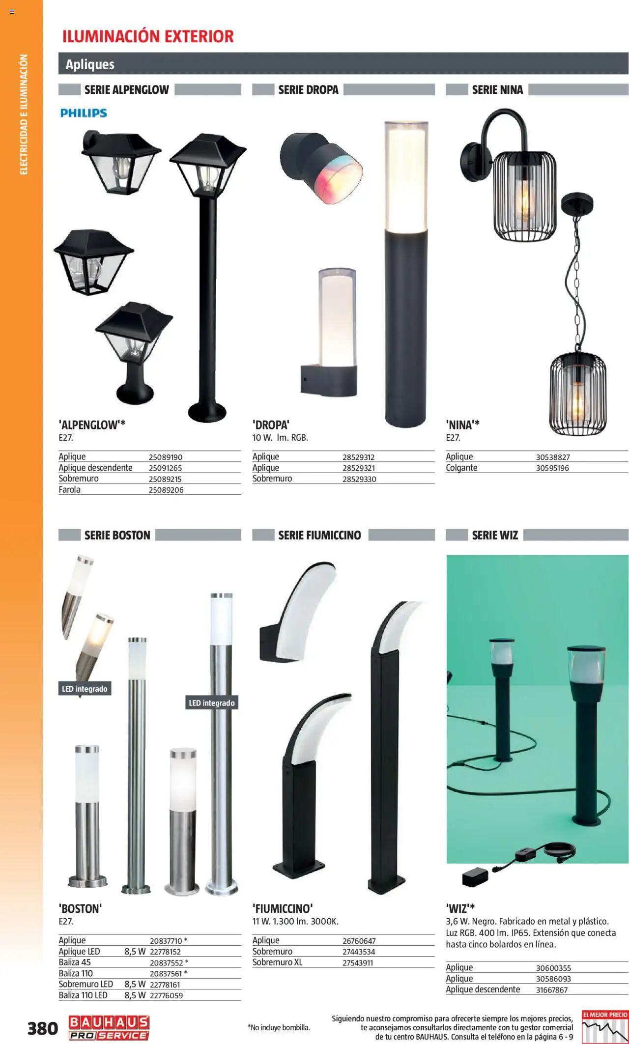 Bauhaus - ProService  - Página de 380 - Válido desde 24/02/2025