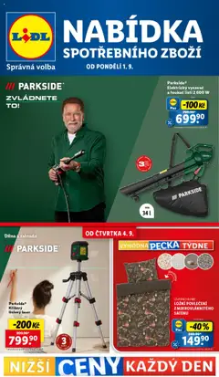 Náhled Lidl leták - Spotřební zboží platný od 01.09.2025