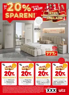 Vorschau XXXLutz Jubiläums - Joker gültig ab 11.11.2025