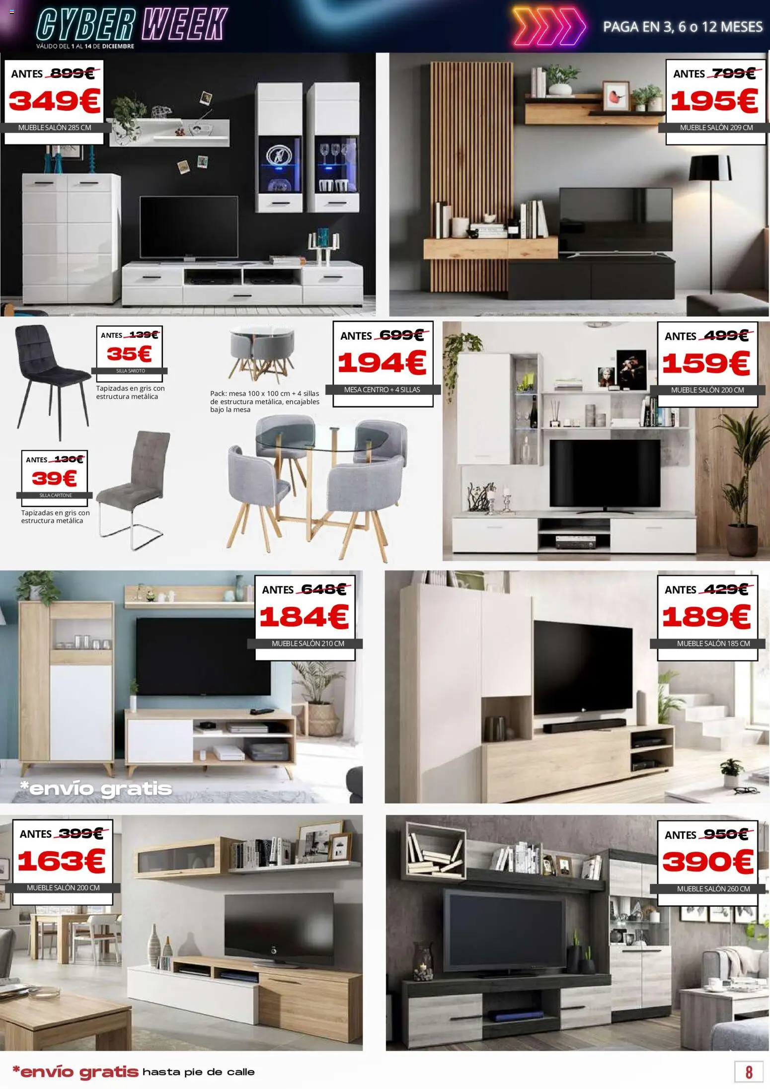 Atrapa Muebles - folleto - Página de 8 - Válido desde 01/12/2025