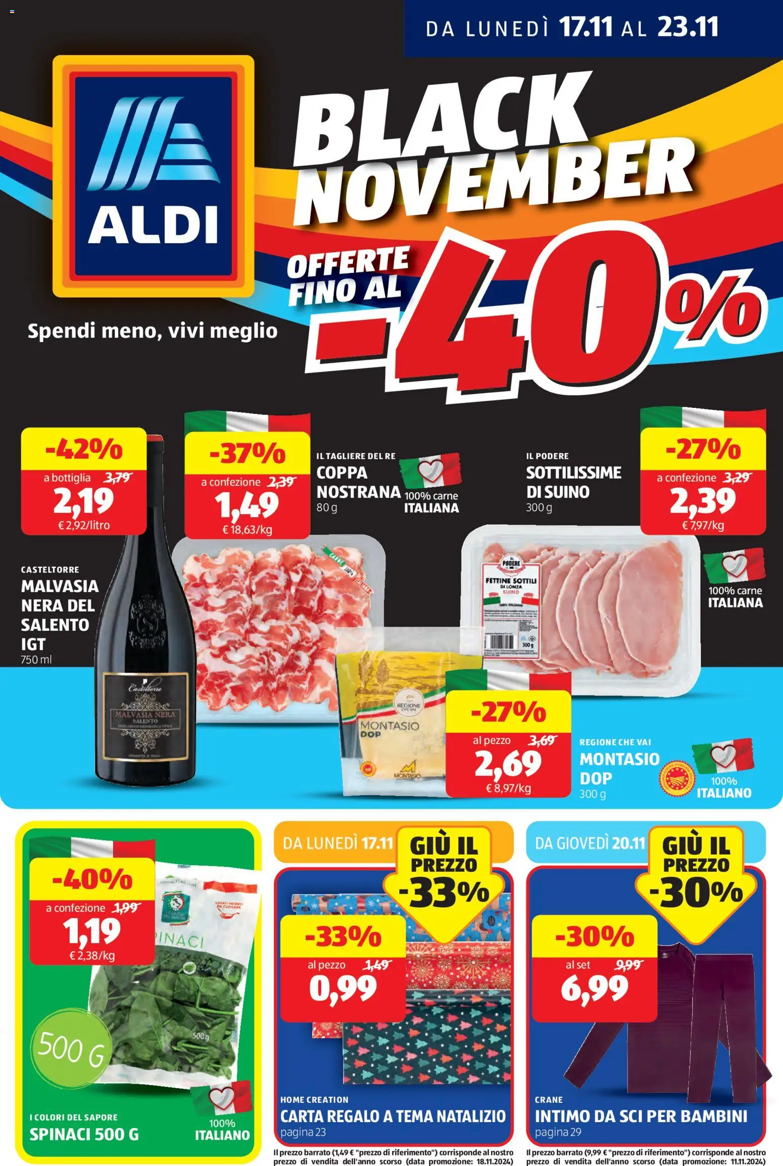 Aldi - Black Friday - pagina 1 - valido dal 17/11/2025