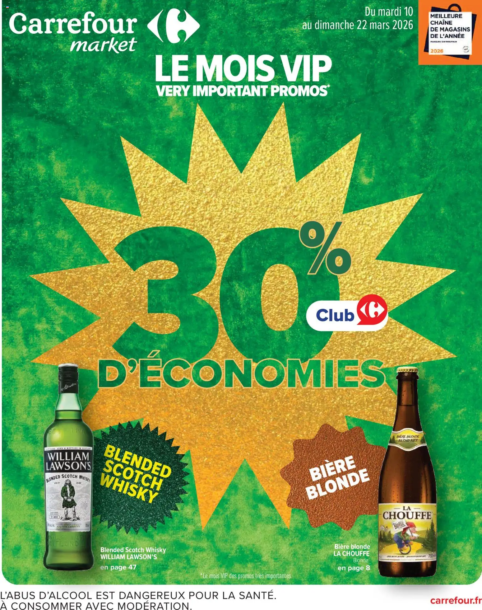 Carrefour Market catalogue semaine 11 - page 1 - valable à partir du 10/03/2026
