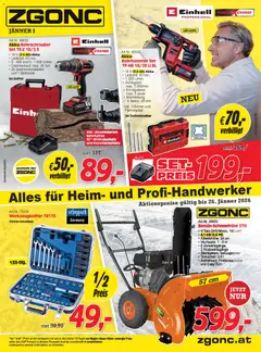 Vorschau Zgonc Flugblatt Jänner I 2026 gültig ab 01.01.2025