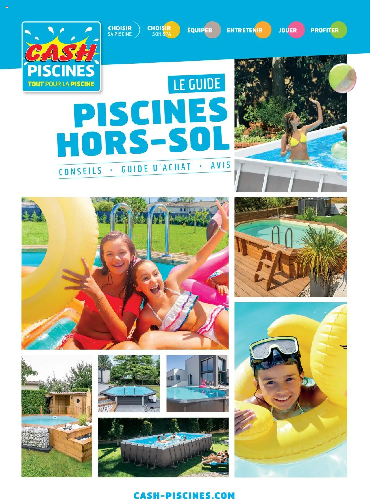 Cash Piscines Guide piscines hors-sol - page 1 - valable à partir du 01/03/2024