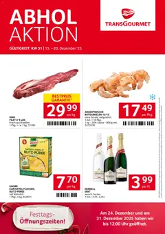 Vorschau Transgourmet Flugblatt gültig ab 15.12.2025
