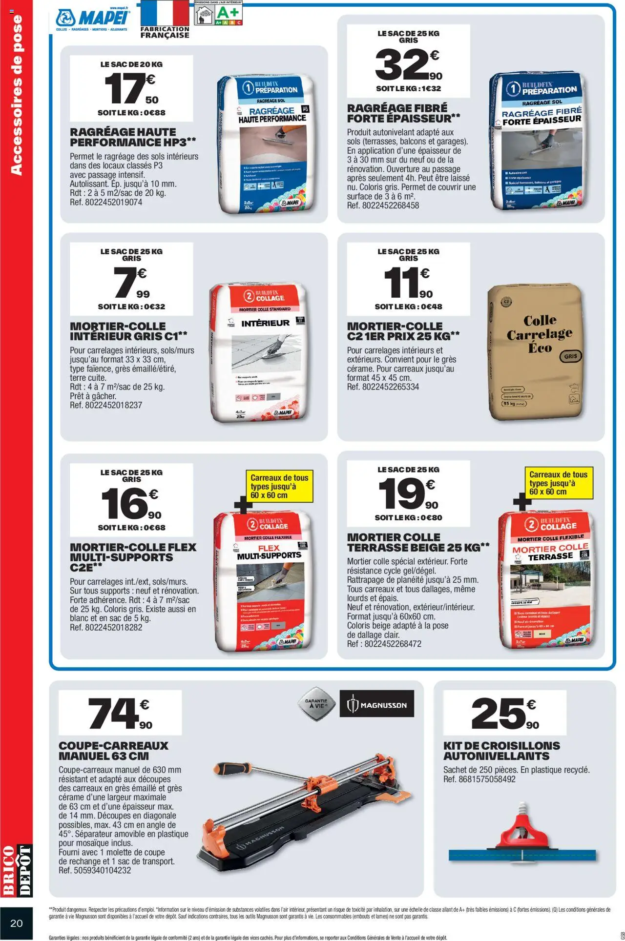 Brico Dépôt catalogue - page 20 - valable à partir du 18/07/2025