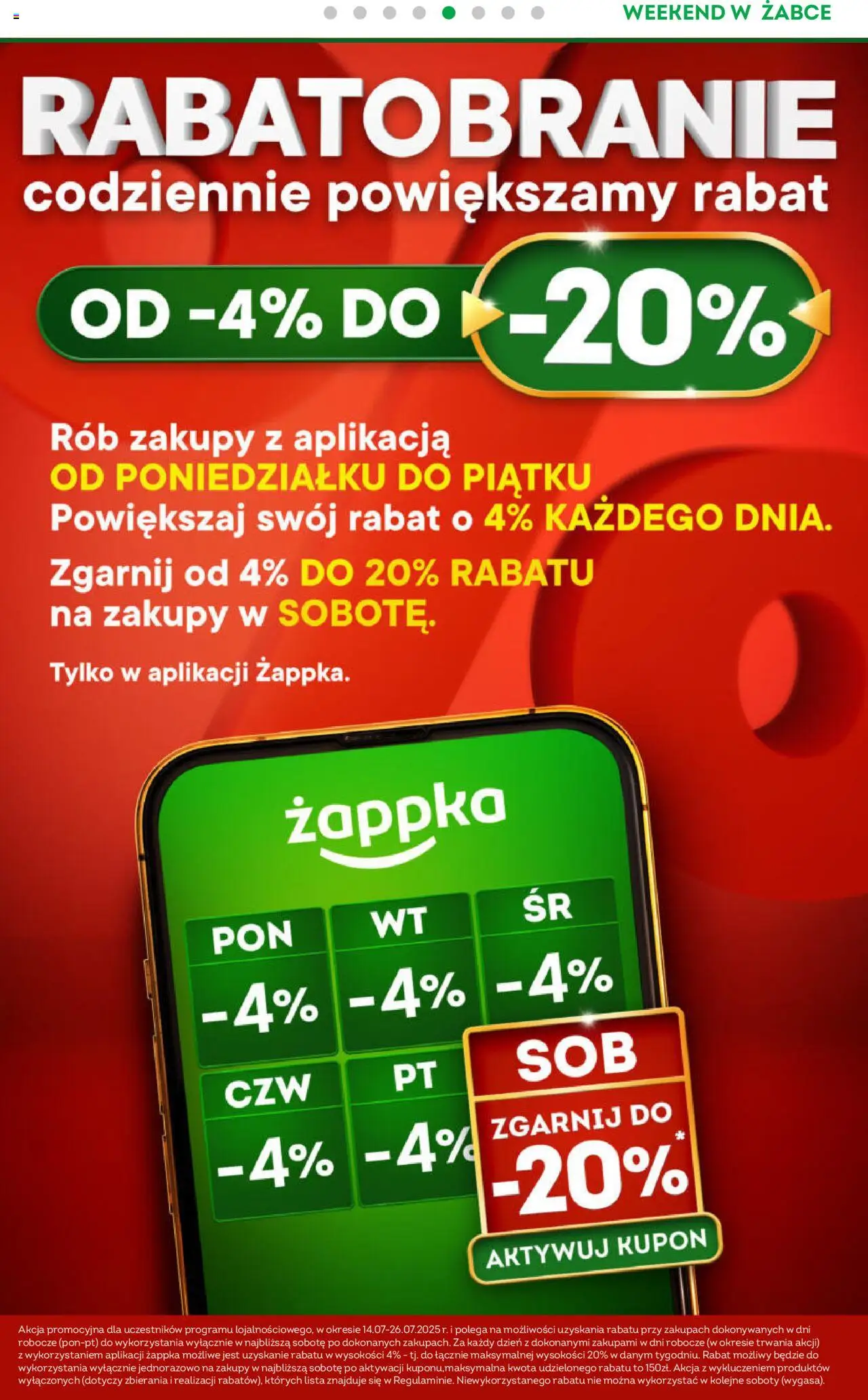 Żabka Gazetka - Weekendowe promocje - strona 6- ważny od 18.07.2025