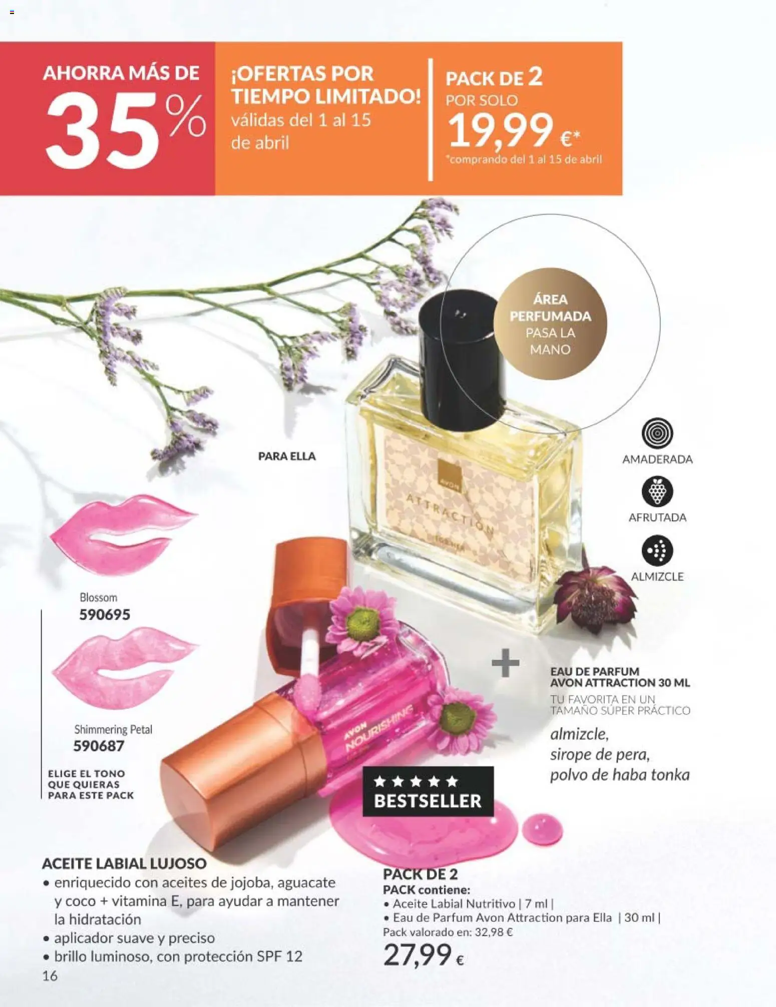 Catálogo AVON campaña 4 - Página de 16 - Válido desde 01/04/2026