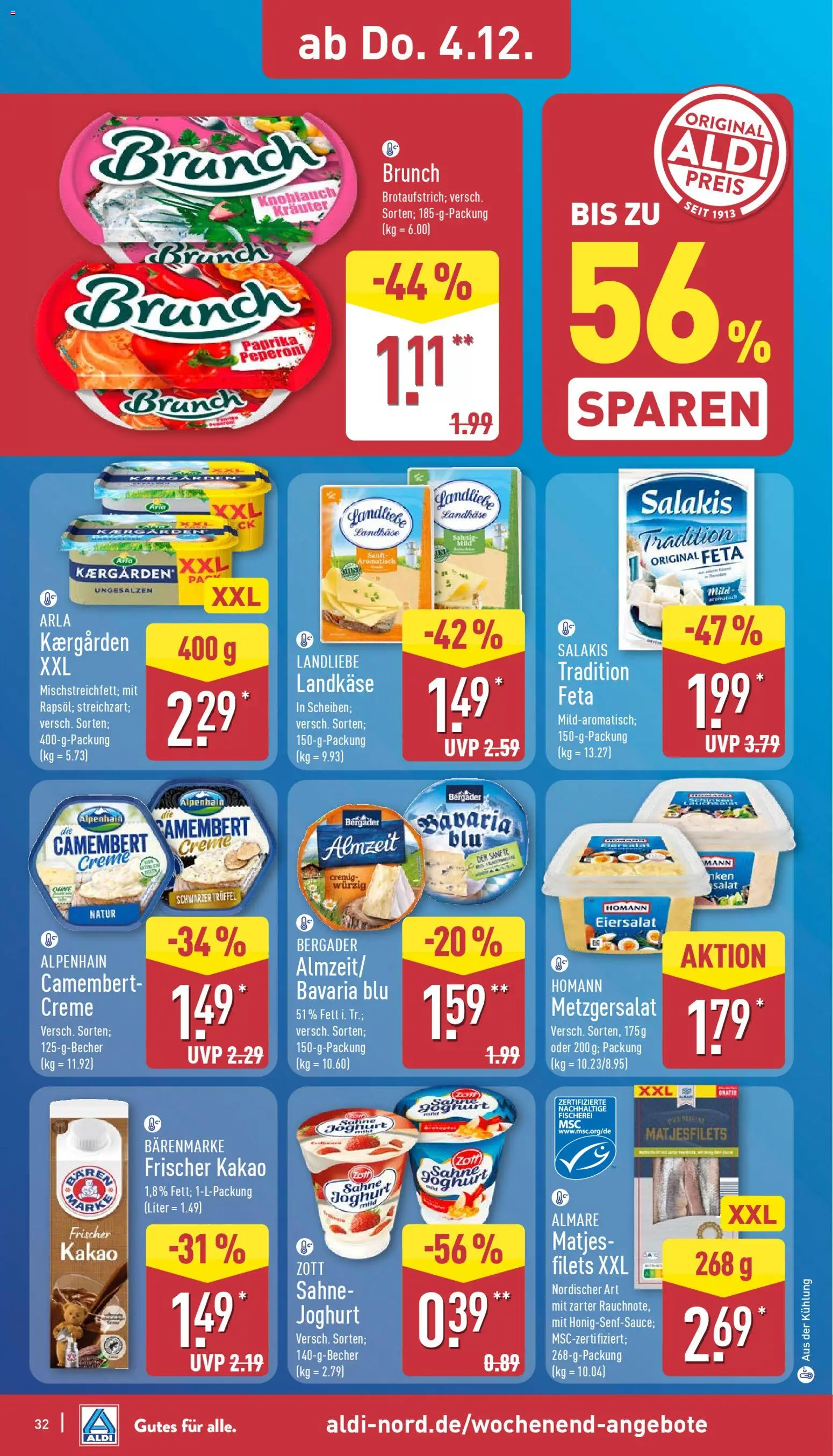 Aldi Prospekt 	 - Seite 32 - gültig ab 01.12.2025