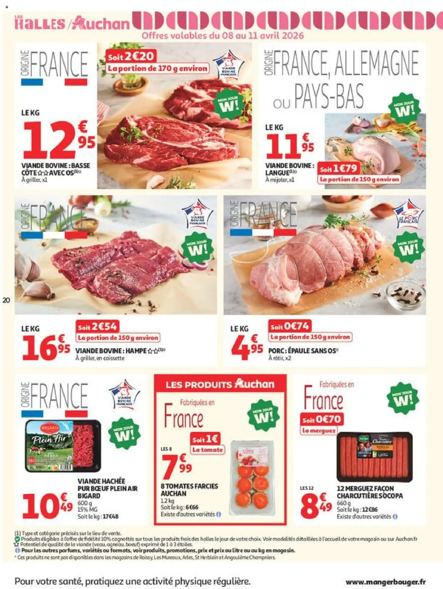 Auchan folder / publicité - page 22- valid from 08/04/2026