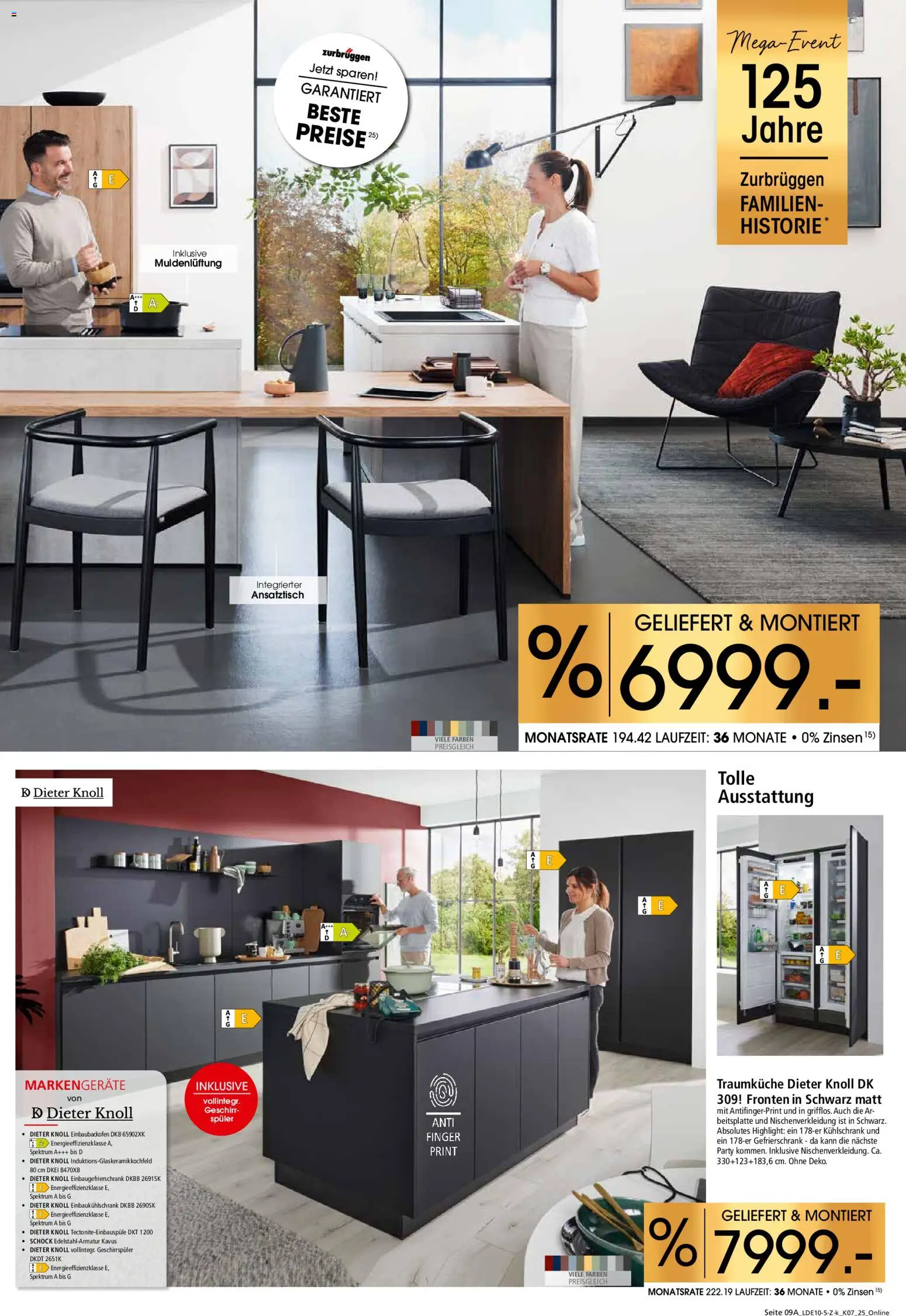 Zurbrüggen Küchen für Ihr Zuhause - Seite 11 - gültig ab 08.11.2025