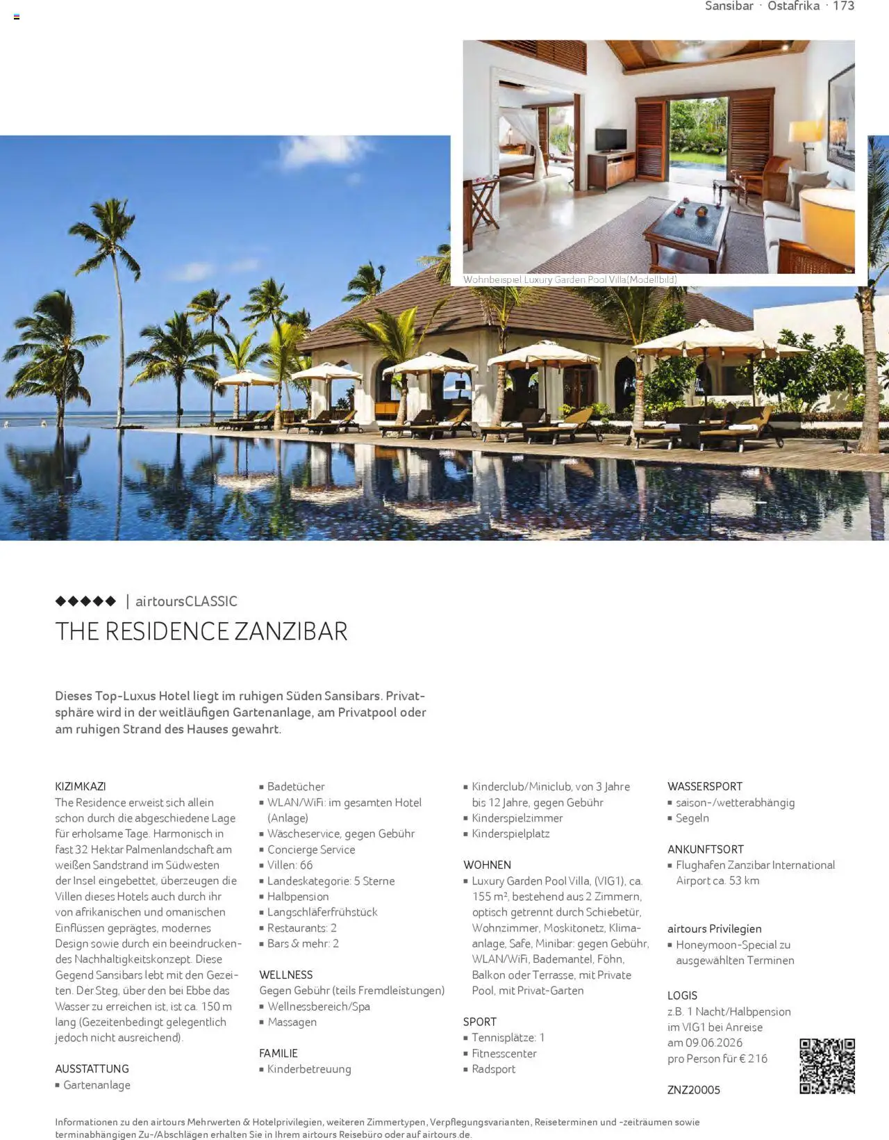 TUI airtours Katalog  Erstklassige Fernreisen 2025/26 - Seite 173 - gültig ab 01.11.2025