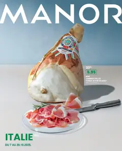 Vorschau Manor Aktionen Italie gültig ab 07.10.2025