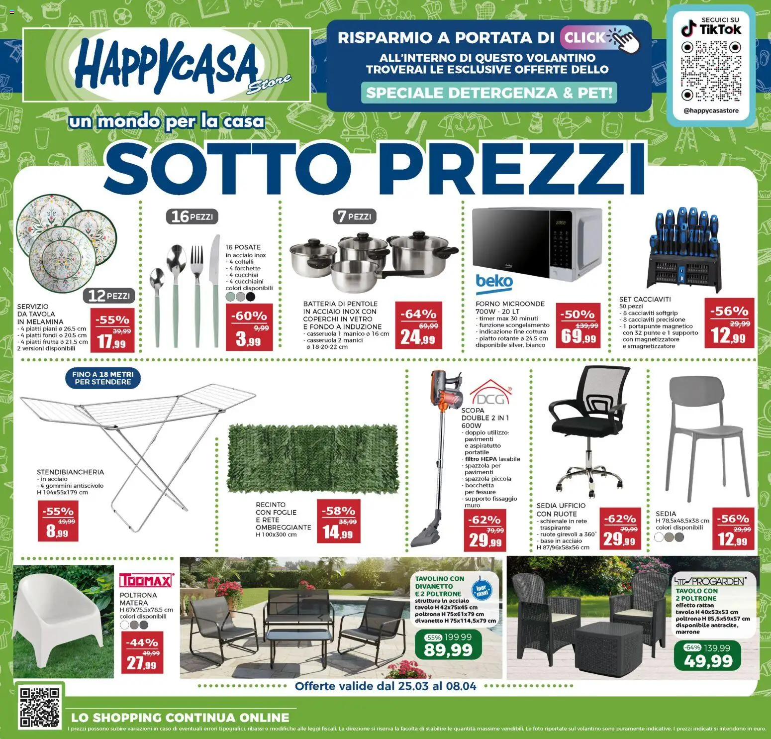 Happy Casa volantino - pagina 1 - valido dal 25/03/2026
