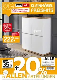 Vorschau XXXL Lutz Kleinmöbel Preishits gültig ab 11.08.2025