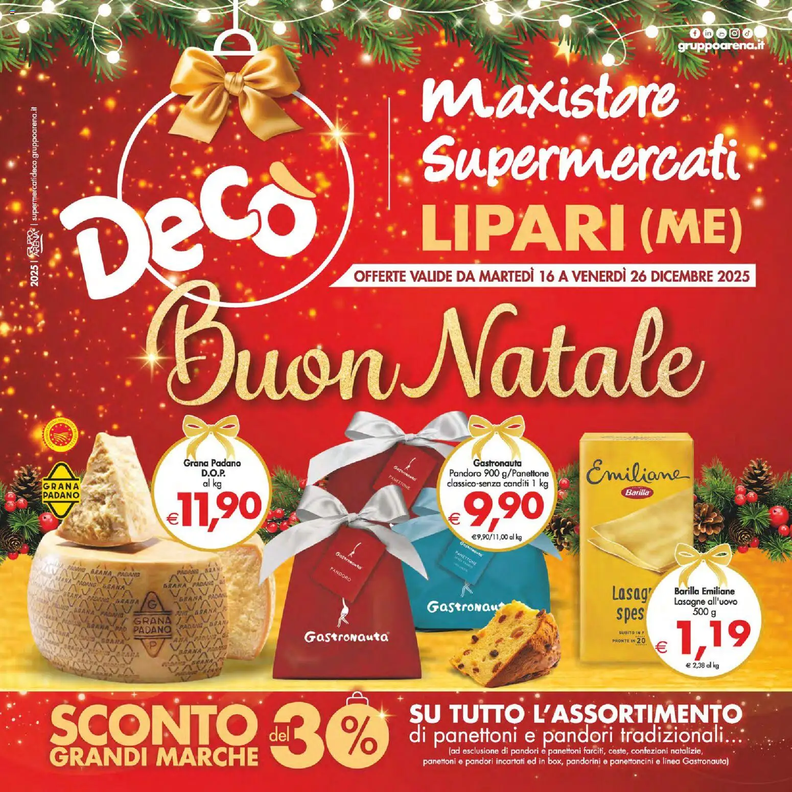 Decò Maxistore, Supermercati - Lipari catalogo - pagina 1 - valido dal 16/12/2025