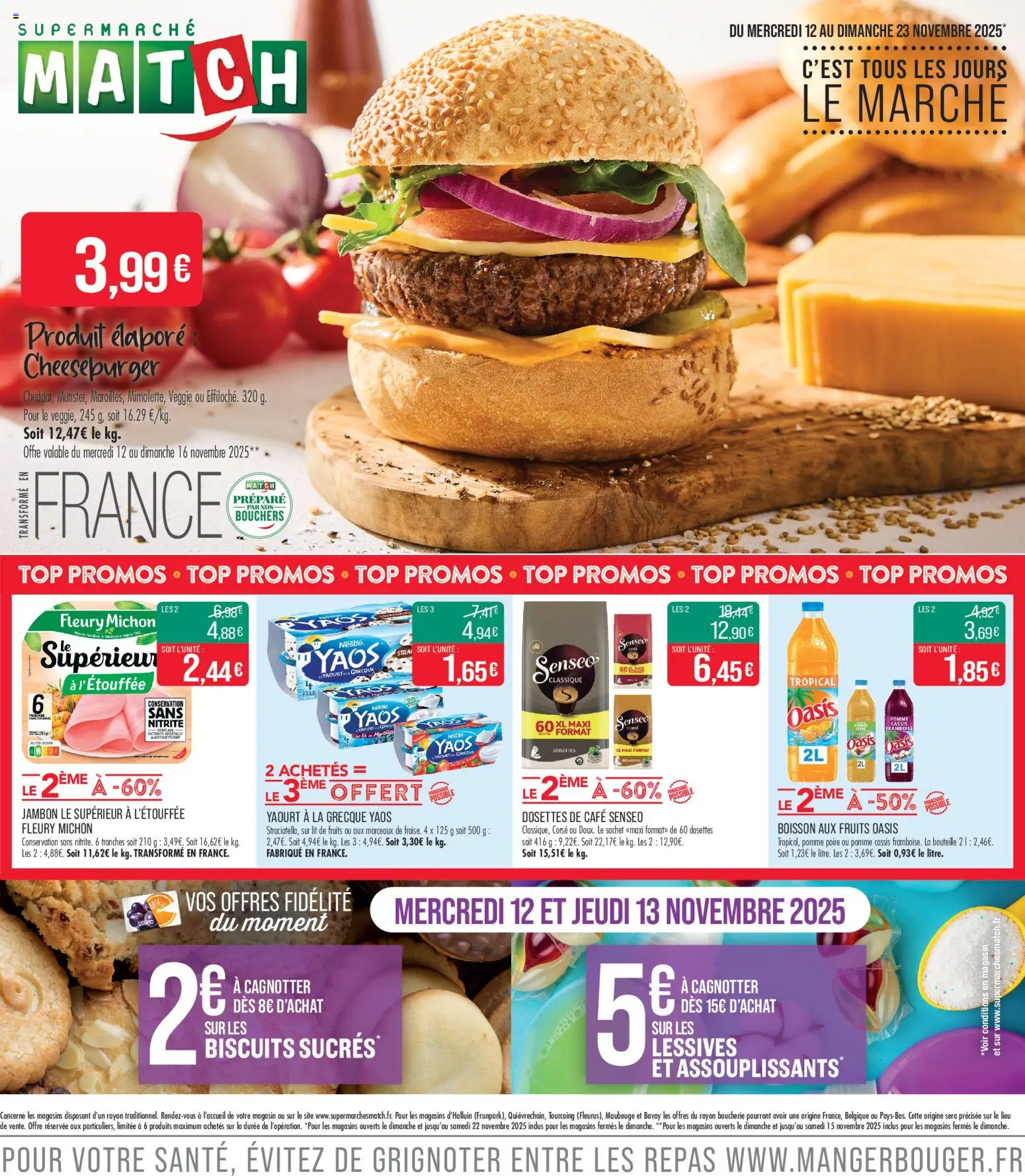 Match Supermarché - C'est tous les jours le marché - page 1 - valable à partir du 12/11/2025