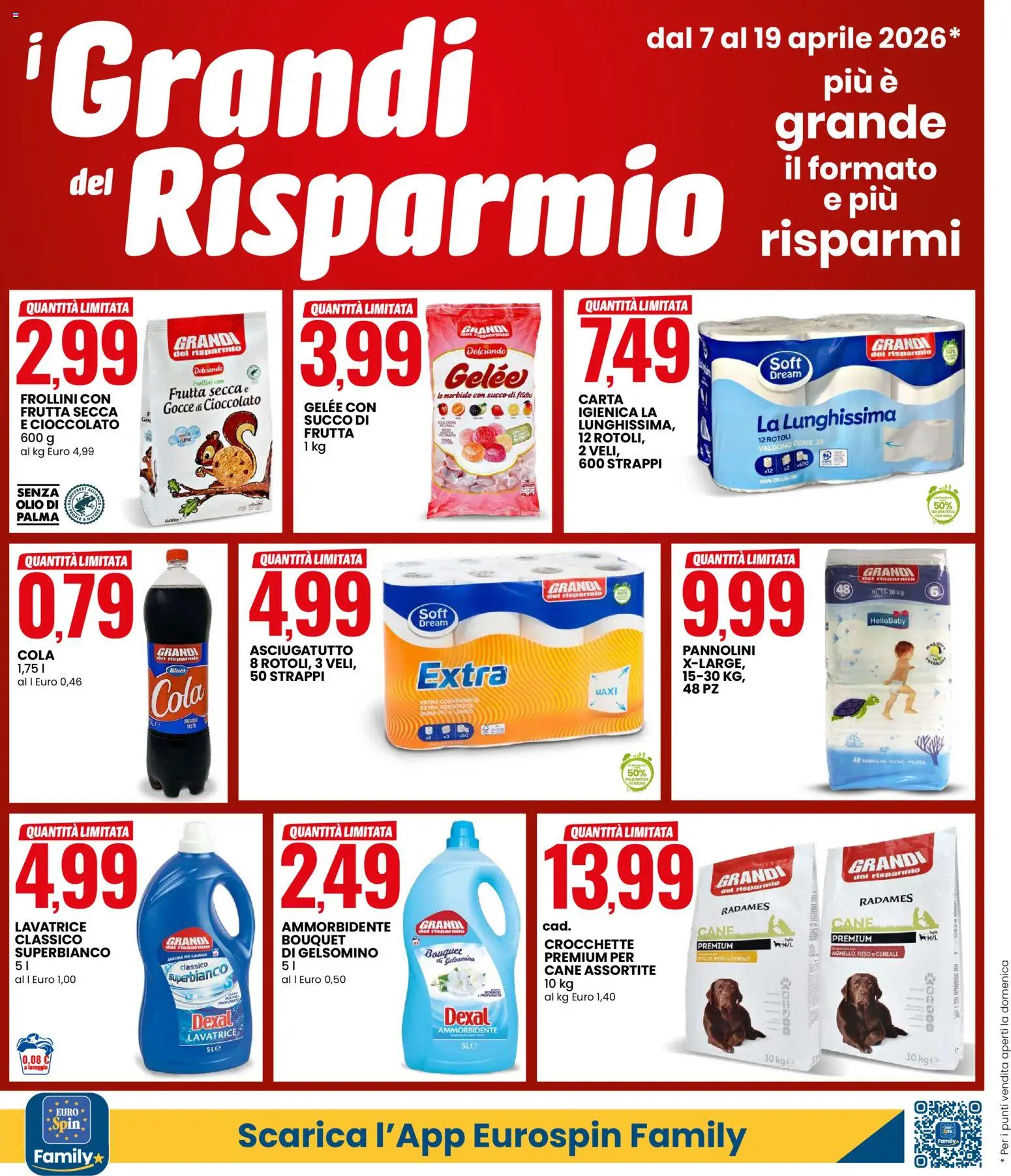 Eurospin volantino - pagina 4 - valido dal 07/04/2026