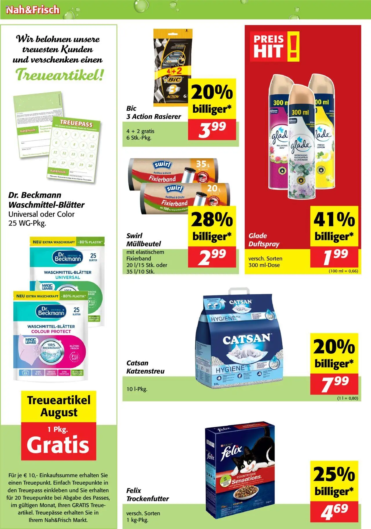 Nah und Frisch Flugblatt - Seite 4- gültig ab 30.07.2025