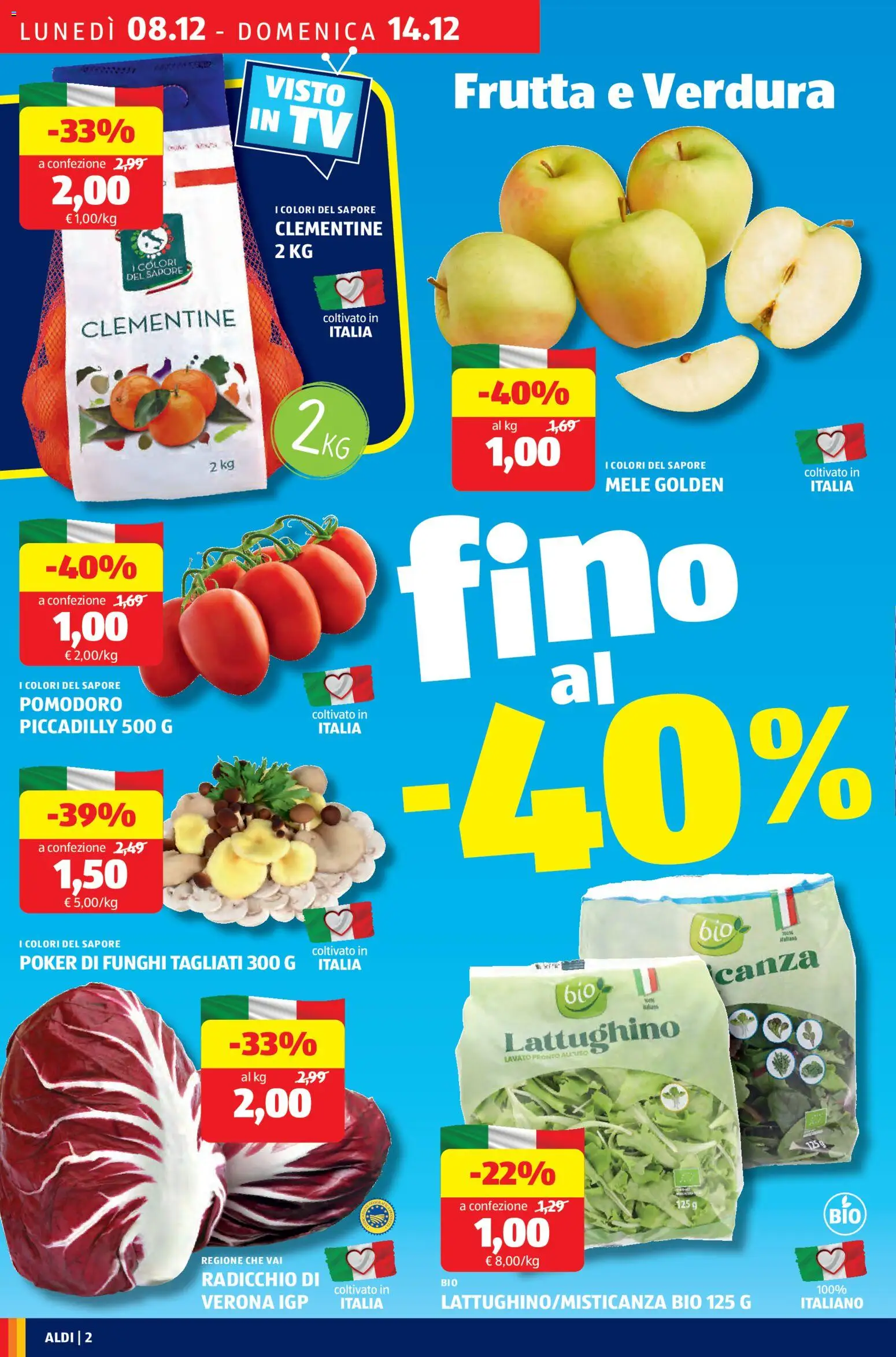 Volantino Aldi	 - pagina 2 - valido dal 08/12/2025