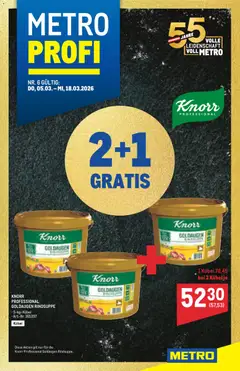 Vorschau Metro Profi gültig ab 05.03.2026
