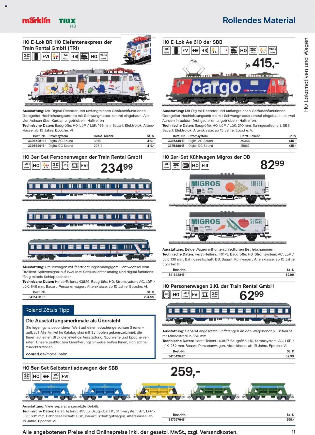 Conrad  Modellbahn Katalog - Seite 13 - gültig ab 25.08.2025