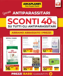 Anteprima Arcaplanet volantino valida dal 02/03/2026