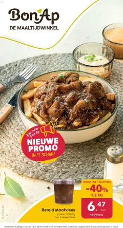 Bon Ap folder/publicité geldig vanaf 01/04/2026