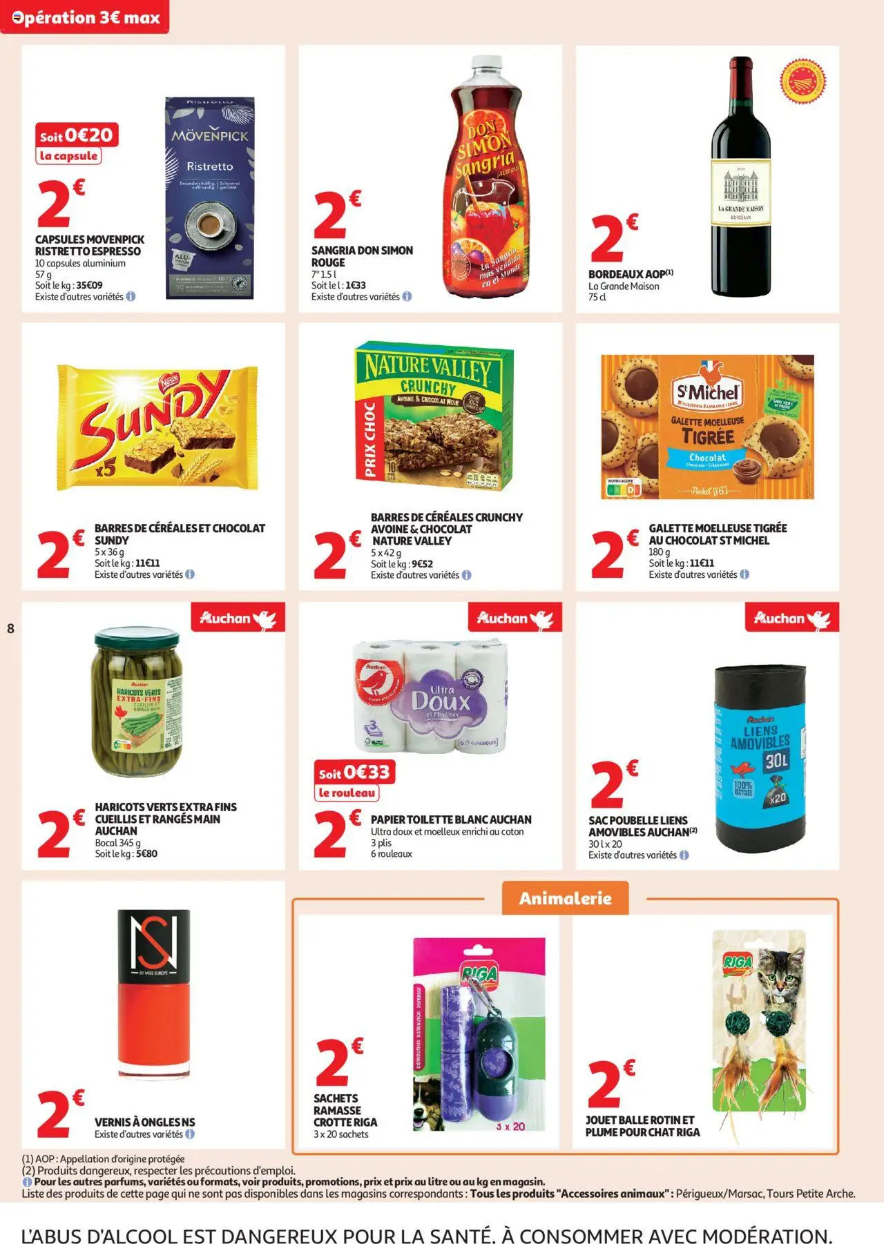 Auchan folder / publicité - pagina 8- geldig vanaf 16/07/2025