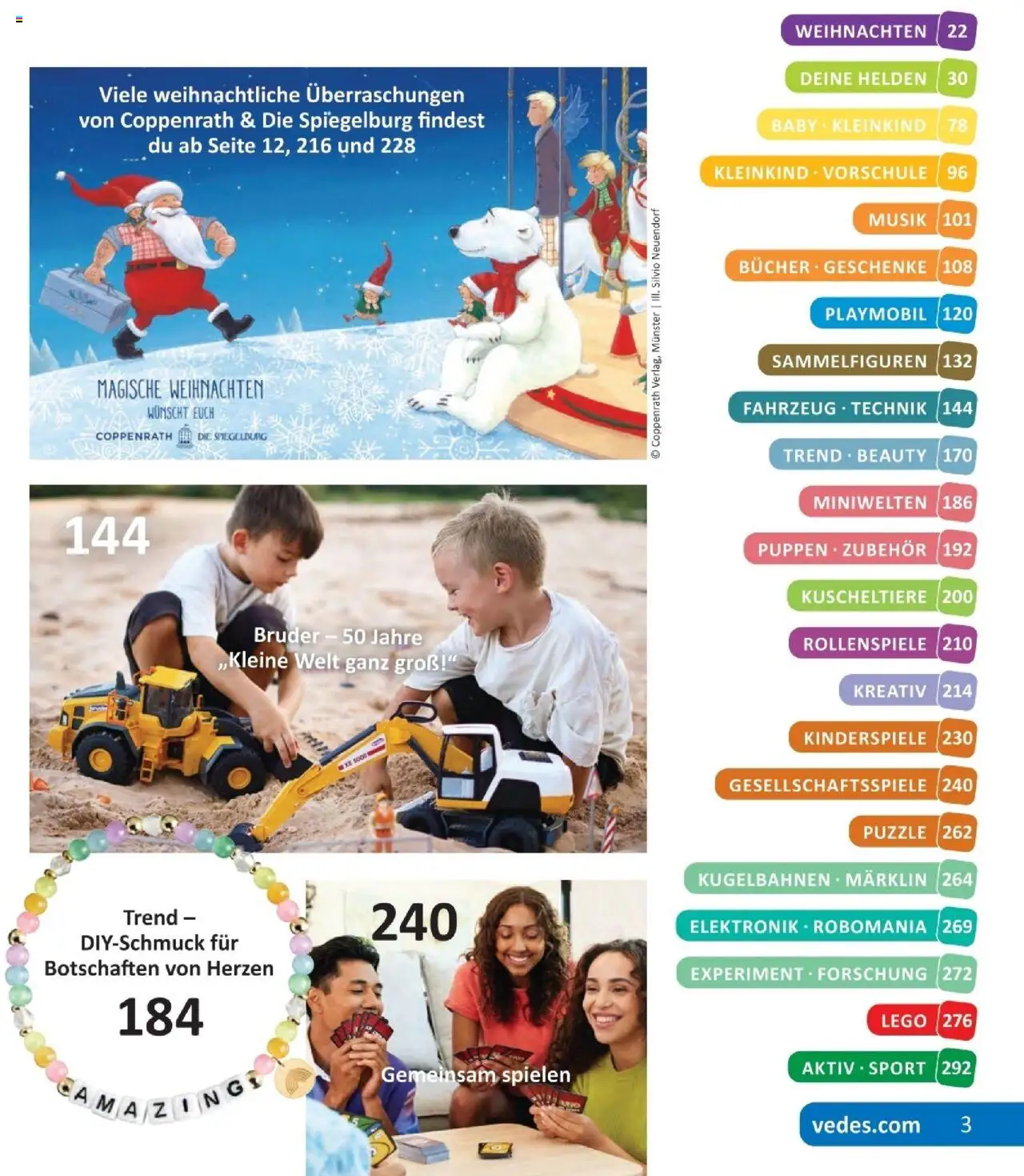 Vedes Das große Buch der Wünsche - Seite 3 - gültig ab 29.09.2025