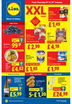 Lidl - XXL Week valid from 08/01/2026