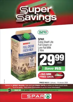 Preview Spar Specials valid from 05/01/2026