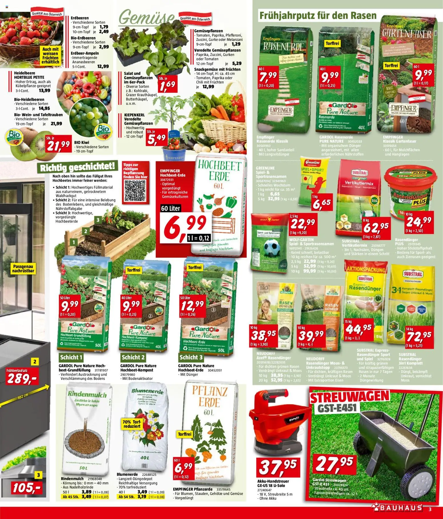 Bauhaus Prospekt aktuell - page 3- valid from 01.04.2026