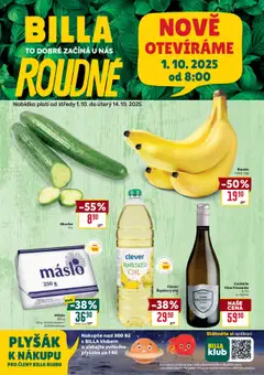 Náhled Billa leták - Speciál: Roudné platný od 01.10.2025