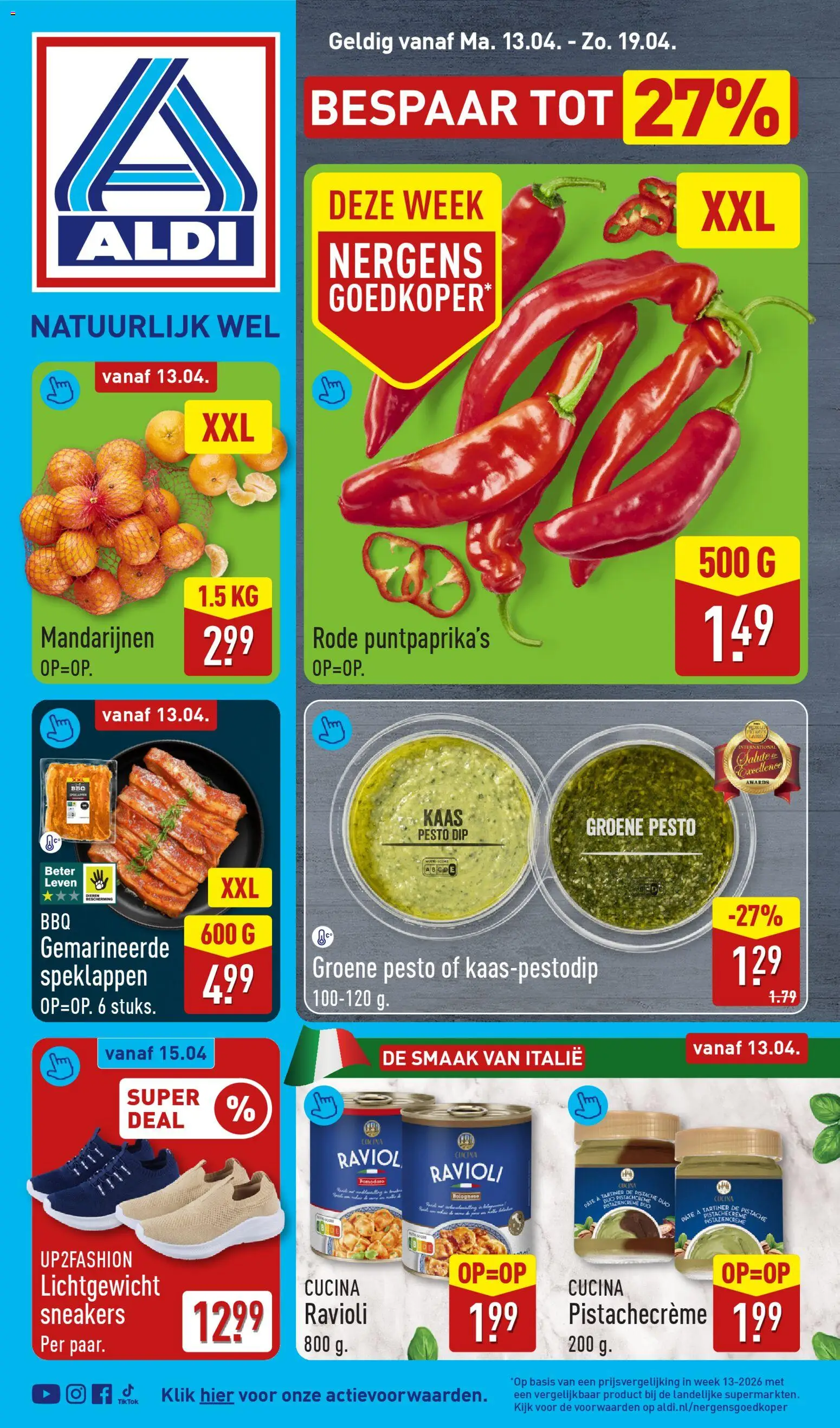 Aldi folder week 16 - page 1- valid from 13-04-2026