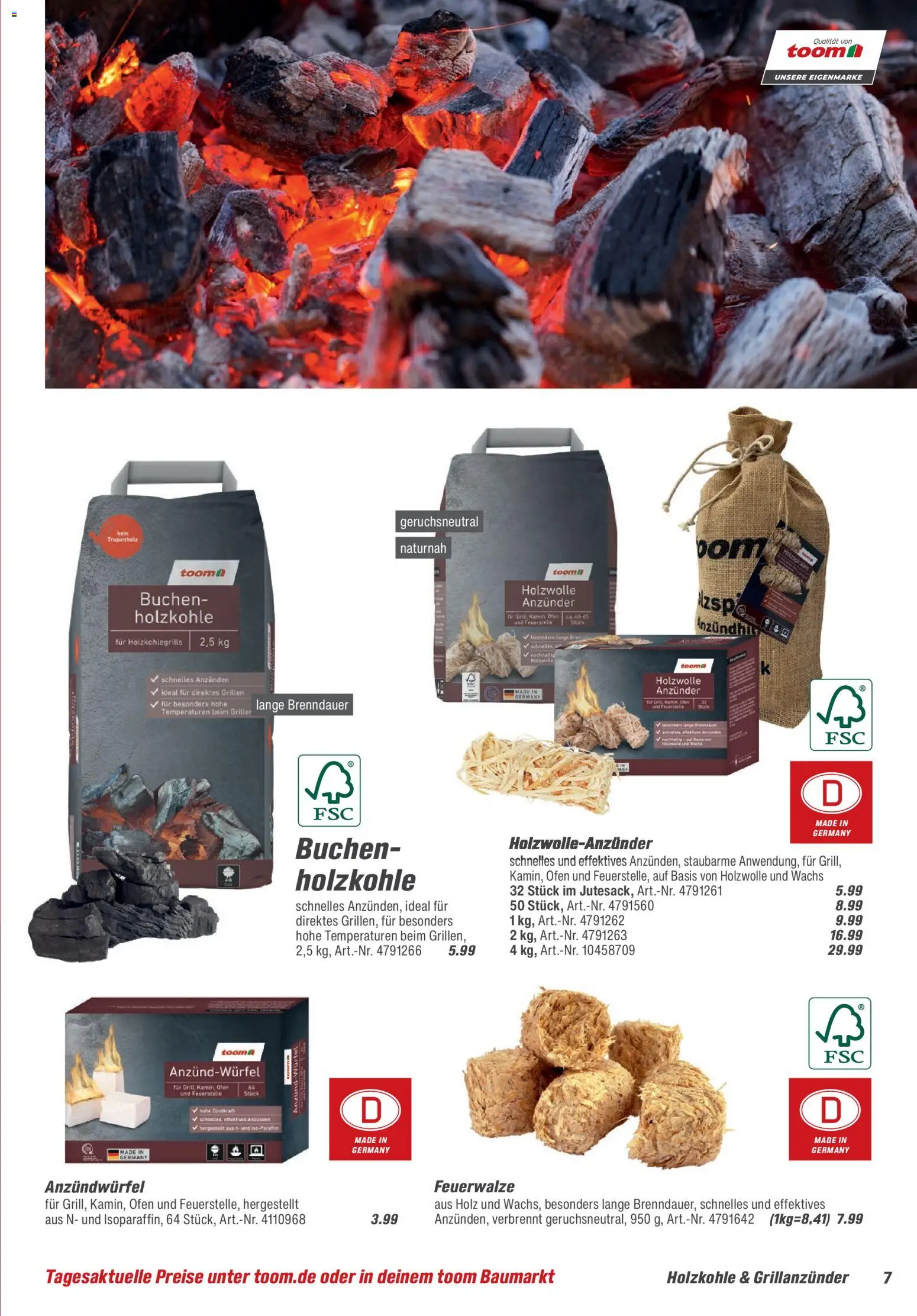 Toom Baumarkt  Grills & Zubehör 2026 - Seite 7 - gültig ab 14.02.2026