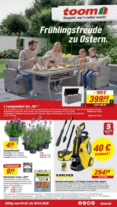 Vorschau Toom Baumarkt Prospekt 	 gültig ab 04.04.2026