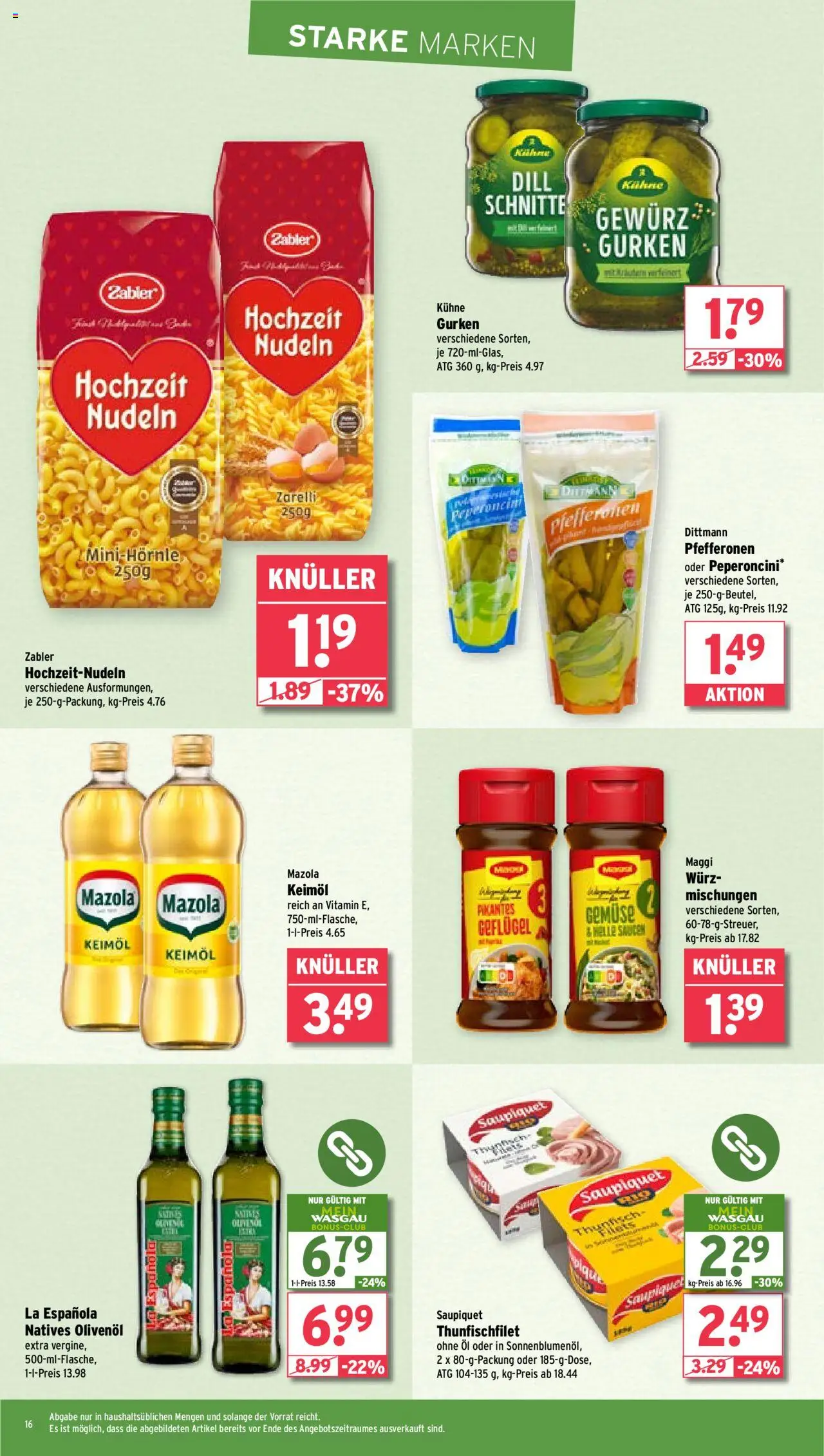 Wasgau Prospekt 	 - Seite 16 - gültig ab 14.07.2025