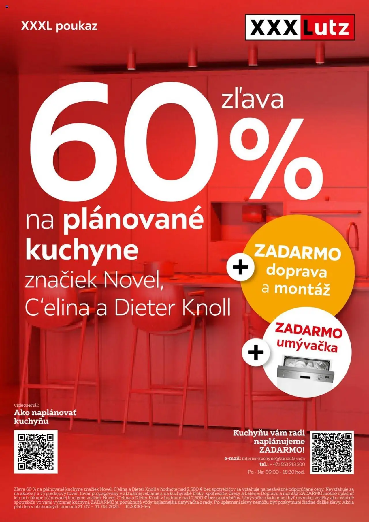 XXXLutz leták - strana 1- platný od 21.07.2025