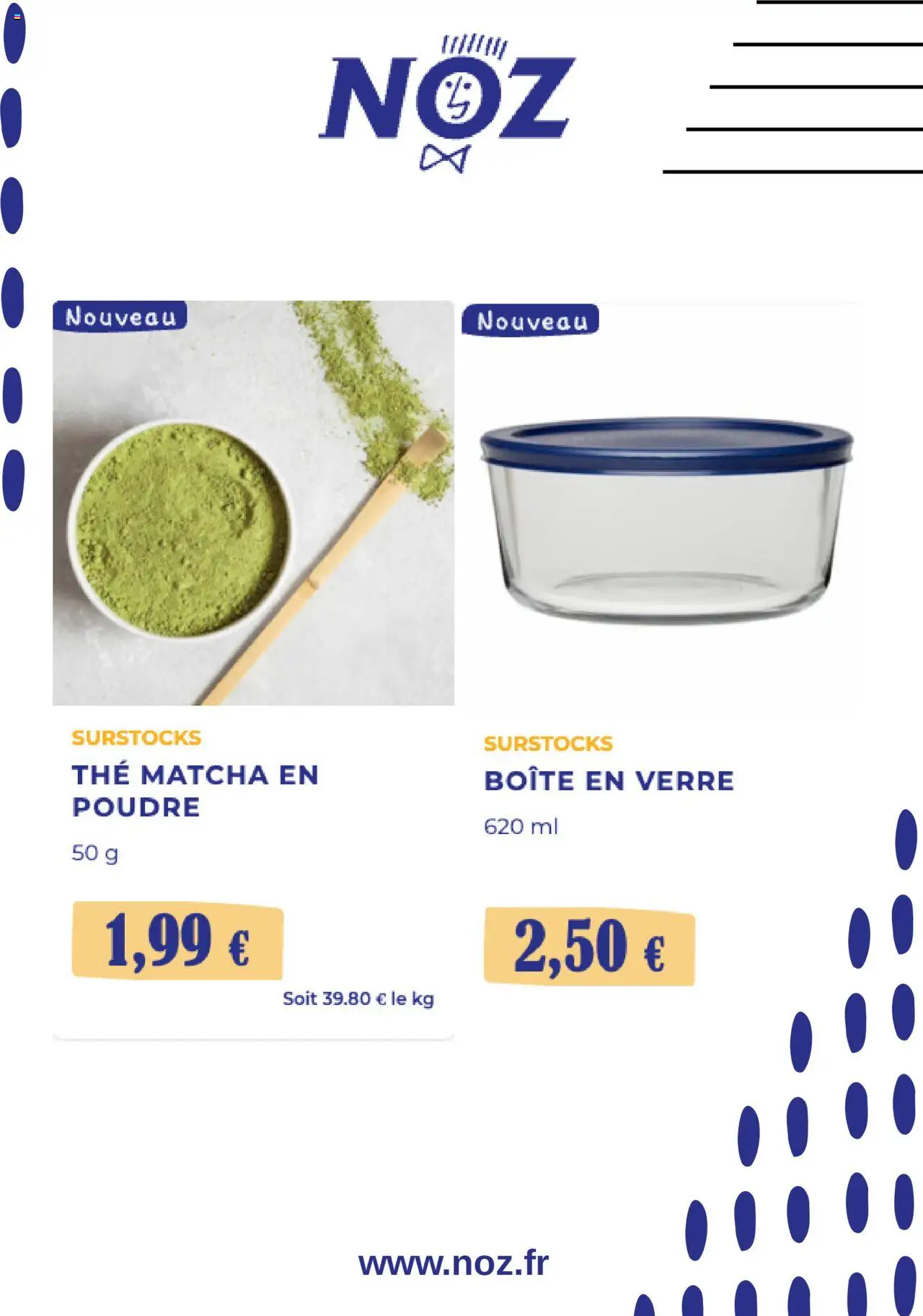 NOZ catalogue - page 5 - valable à partir du 23/07/2025