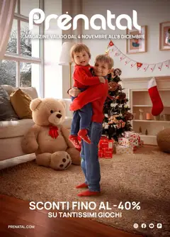 Anteprima Prenatal Natale catalogo valida dal 04/11/2025