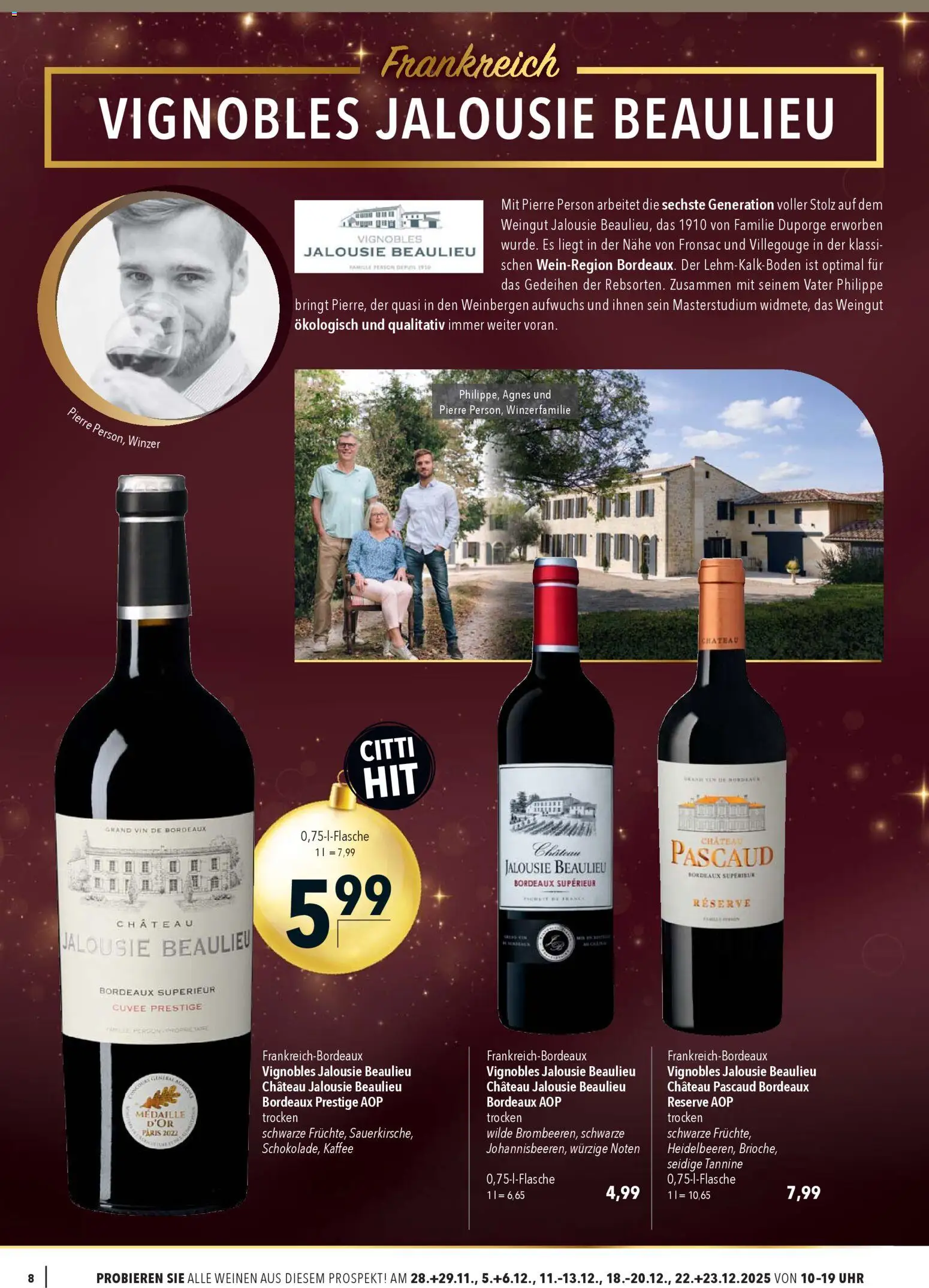CITTI Markt - Weine zum Fest - Seite 8 - gültig ab 26.11.2025