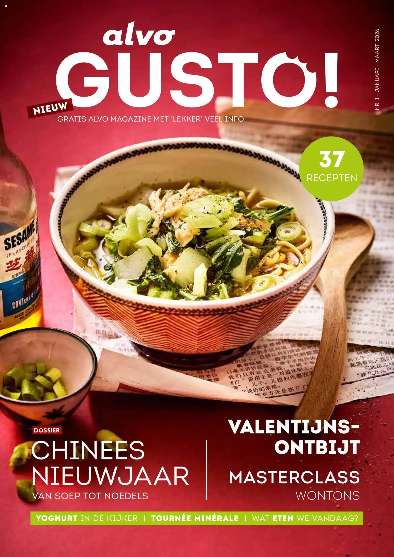 Alvo folder / publicité - pagina 1- geldig vanaf 01/01/2026