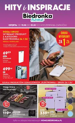 Podgląd Biedronka gazetka - Home ważny od 11.10.2025