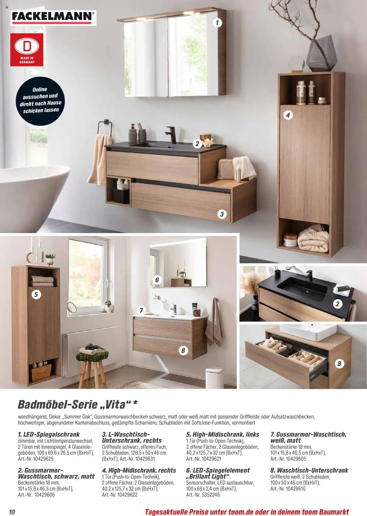 Toom Baumarkt Bad & Sanitär  - Seite 10 - gültig ab 01.09.2025